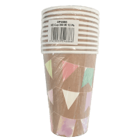 Bunting 360ml Paper Cups (10pk)