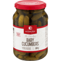 Baby Cucumbers (500g)