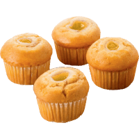 Lemon Soft Centred Muffins (4pk)