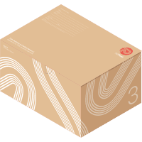 Eco Packaging Box Size 3 (1ea)