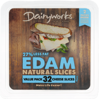 Edam Natural Slices (500g)