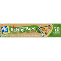 Brown Unbleached Baking Paper (50m)