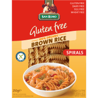 Gluten Free Brown Rice Spirals Pasta (250g)