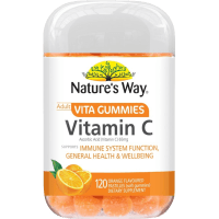 Vitamin C Orange Adult Vita Gummies (120pk)