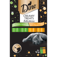Creamy Treats Chicken Selection Cat Treats (48g)
