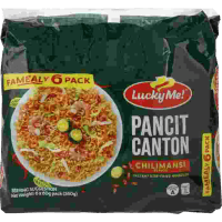 Pancit Canton Chilimansi Instant Noodles (6 x 60g)