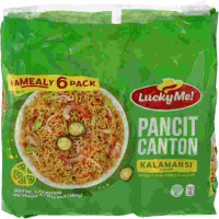 Pancit Canton Kalamansi Flavour Instant Noodles (6 x 60g)