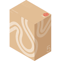 Eco Packaging Box Size 5 (1ea)