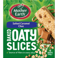 Salted Caramel Choc Baked Oaty Slices (6 x 40g)