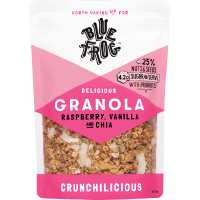 Raspberry Vanilla And Chia Granola (350g)