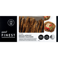 Crunchy Date & Apricot Seeded Crackers (100g)
