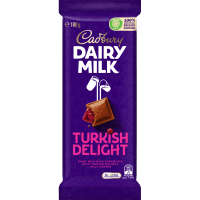 Turkish Delight Chocolate Block (180g)