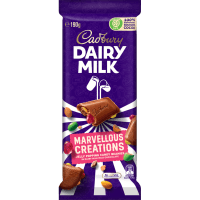 Marvelous Creations Jelly Popping Candy Beanies Chocolate Block (190g)
