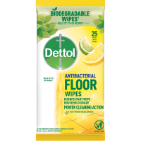 Citrus Antibacterial Floor Wipes (25pk)