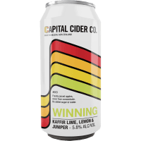 Winning Kaffir Lime, Lemon & Juniper Cider (440ml)