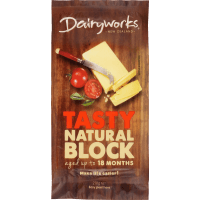 Tasty Natural Block Cheese (210g)