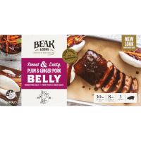 Sweet & Zesty Plum & Ginger Pork Belly (600g)