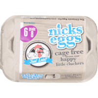 Cage Free Grade 8 Eggs (6pk)