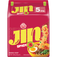Spicy Multi Jin Ramen Noodles (5 x 120g)
