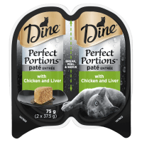 Perfect Portions Cuts Pate Entree With Chicken And Liver Wet Cat Food (75g)