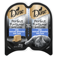 Perfect Portions Pate Entree With Delicate Whitefish And Tuna Wet Cat Food (75g)