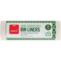 Home Compostable Large Kitchen Bin Liners 580 X 710mm (14pk)