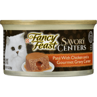 Savoury Centres Pate Chicken And A Gourmet Gravy Centre Adult Wet Cat Food (85g)