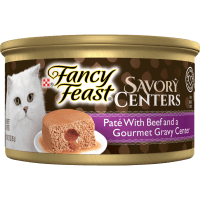 Savoury Centres Pate With Beef And A Gourmet Gravy Centre Adult Wet Cat Food (85g)