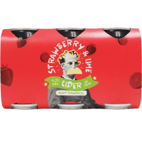 Strawberry & Lime Cider (6 x 330ml)