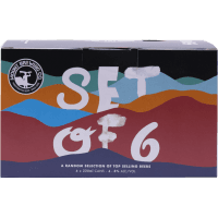 Set Of 6 Mixed Beer Cans (6 x 330ml)