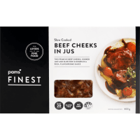 Slow Cooked Beef Cheek In Jus (400g)