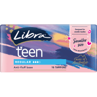 Teen Regular Tampons (16pk)