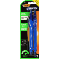 Gel-ocity Blue Gel Pen (2pk)