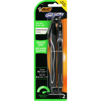 Gel-ocity Black Gel Pen (2pk)