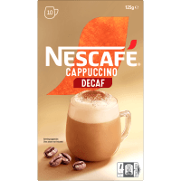 Cappuccino Decaf Coffee Sachets (10 x 12.5g)
