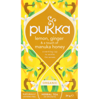 Lemon Ginger & Manuka Honey Herbal Infusion Tea Sachets (20 x 1.7g)
