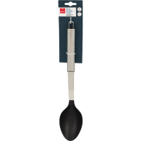 Nylon Head Stainless Steel Solid Serving Spoon (1pk)