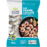 Raw Medium Prawn Cutlets (1kg)