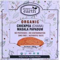 Organic Chickpea (Chana) Masala Papadum (200g)