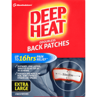 Odourless Back Patches (2pk)