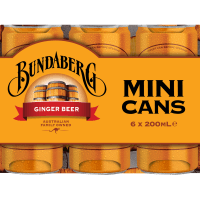Ginger Beer Mini Cans (6 x 200ml)