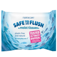 Safe To Flush Moist Tissues (30pk)