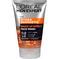 Men Hydra Energetic Wake-Up Effect Guarana & Vitamin C Face Wash (100ml)