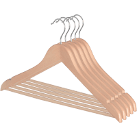 Wooden Hanger Flat (5pk)