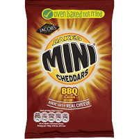 Mini BBQ Cheddar Crackers (50g)