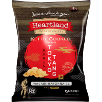 Kettle Cooked Tokyo Tang Wasabi Mayonnaise Potato Chips (150g)
