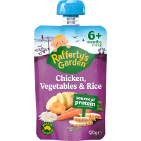 Chicken Vegetables & Rice 6+ Months Puree (120g)