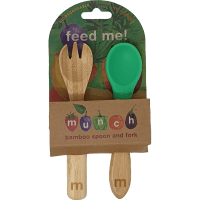 Feed Me Bamboo Spoons Baby Cutlery (2pk)
