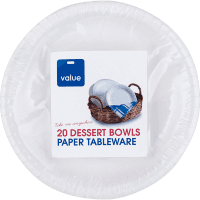 Paper Dessert Bowls (20pk)