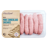 Fresh NZ Pork Cumberland Sausages (640g)